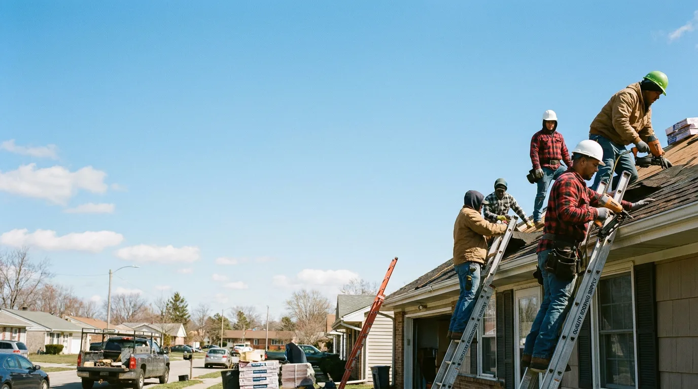 Roofing in De Soto, WI near me